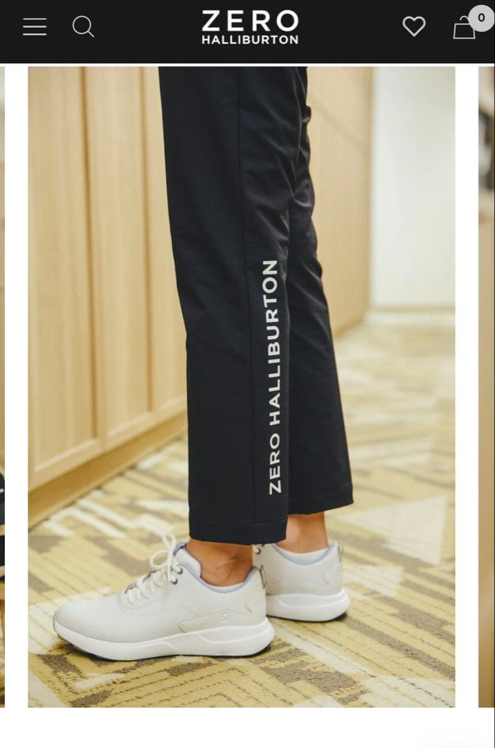 新品！ゼロハリバードン　ゴルフパンツ