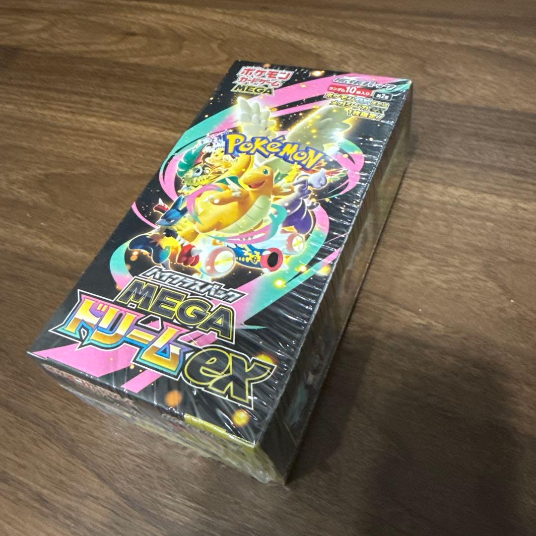 ポケモンカード　MEGA ドリームex 1box シュリンク付き