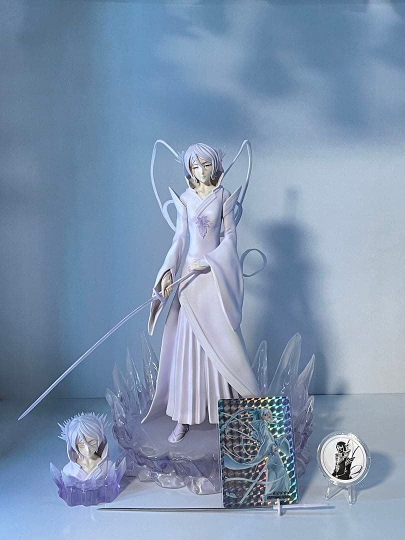 BLEACH 朽木ルキア 卍解 白霞罸 ガレージキット ブリーチ