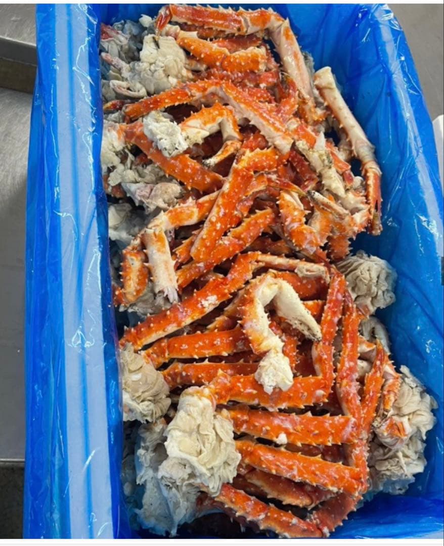 北海道産 タラバ蟹 1.6kg 折れあり(800g×2p)