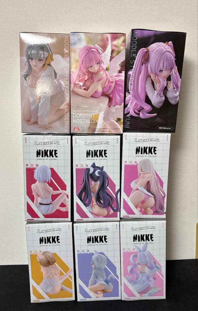 プライズフィギュア　勝利の女神NIKKE　9点セット