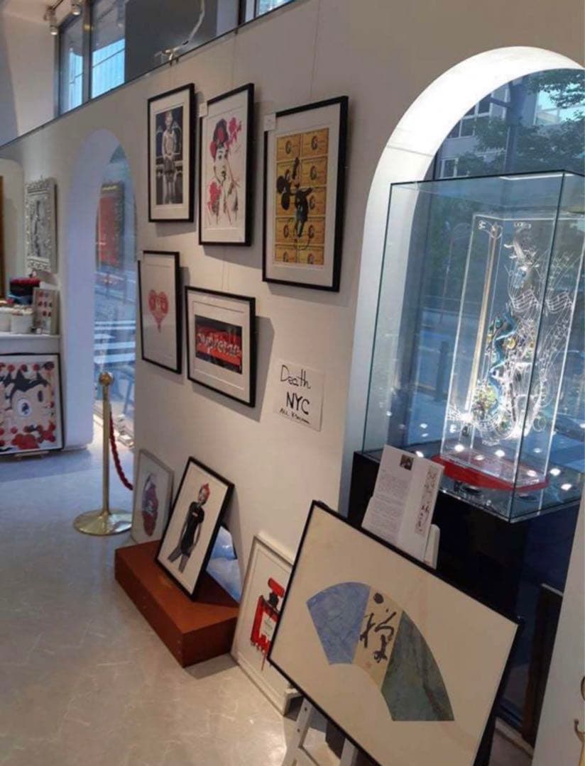 世界限定100点　正規品DEATH NYC ポップアート パリ エッフェル塔