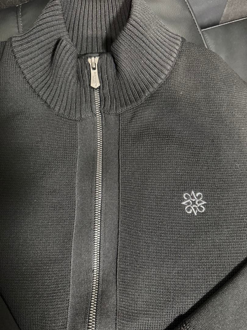 St ANDREWS ブラック ジップアップジャケット Mサイズ