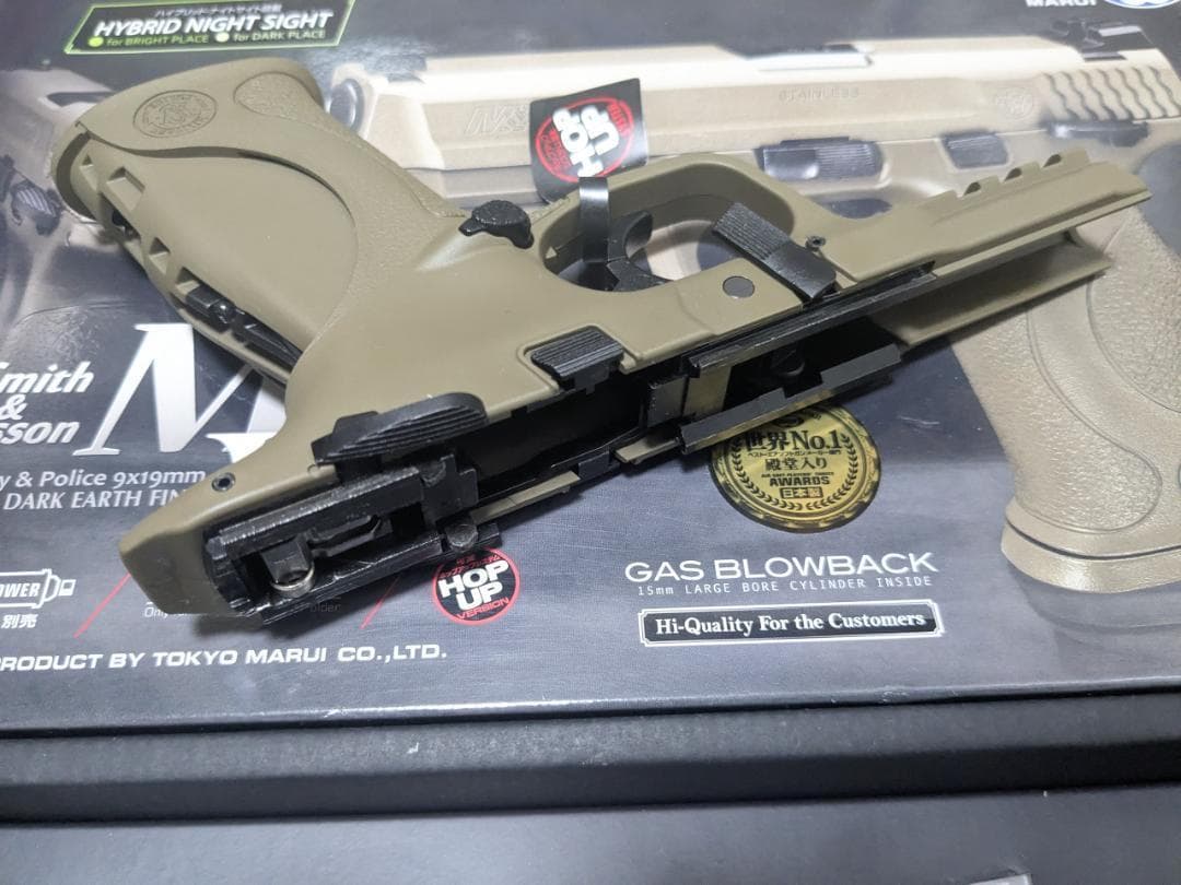 新品 東京マルイ 純正 S&W M&P 9 V カスタム フレーム　M&P9