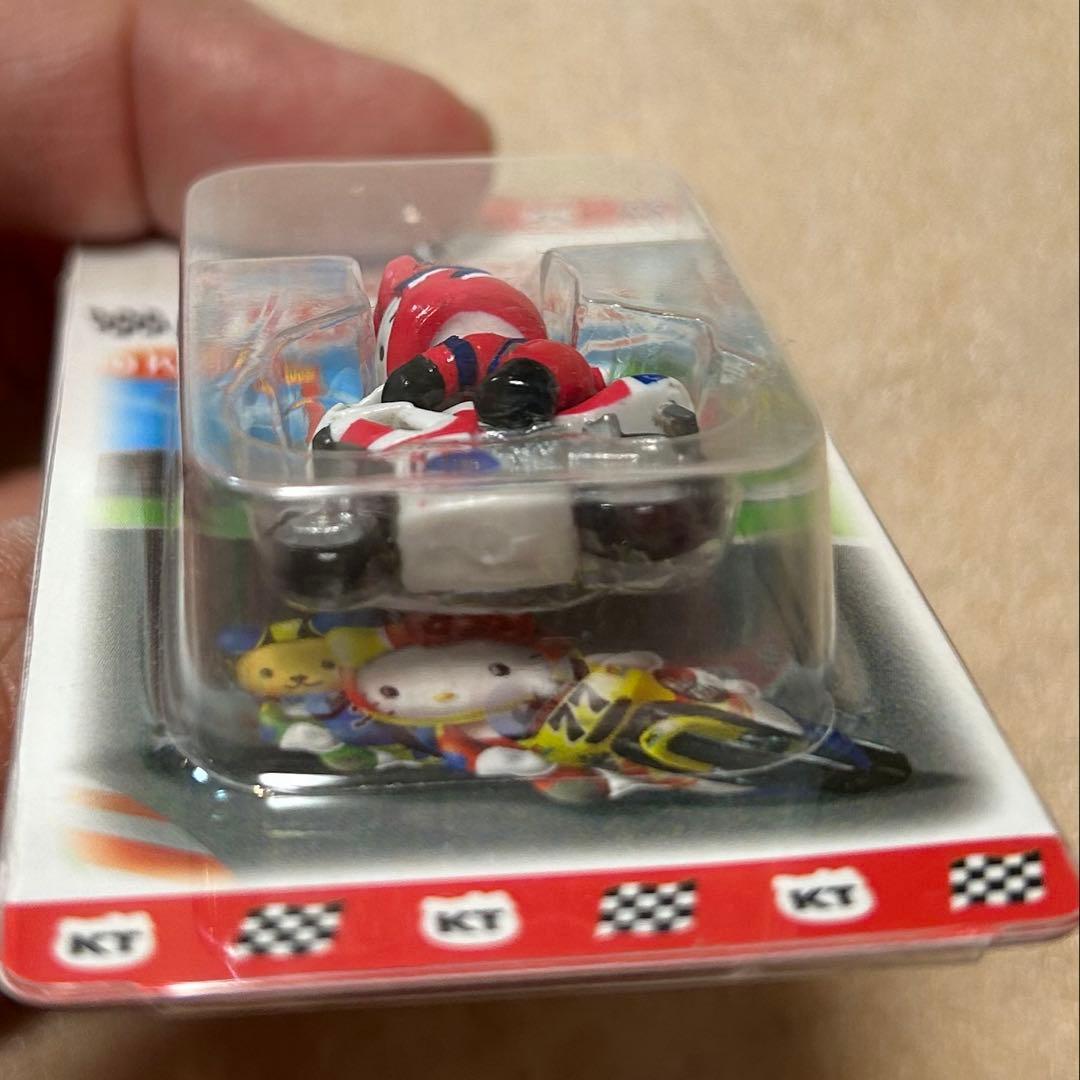 ハローキティ　サーキットバージョン　ストラップ2タイプ　2輪　4輪　バイク　F1