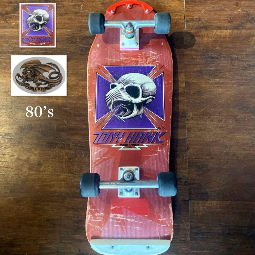 80’s old school old skateboard TONY HAWK