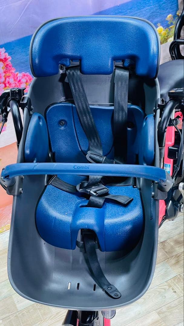 そうギュットCOMBIシート⭐️12AH！子供乗せ電動自転Y2762