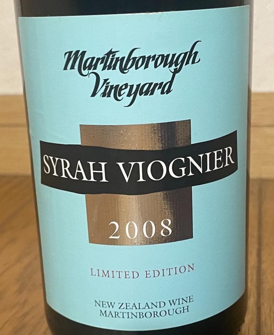 ワイン Martinborough Vineyard SyrahViognier2008