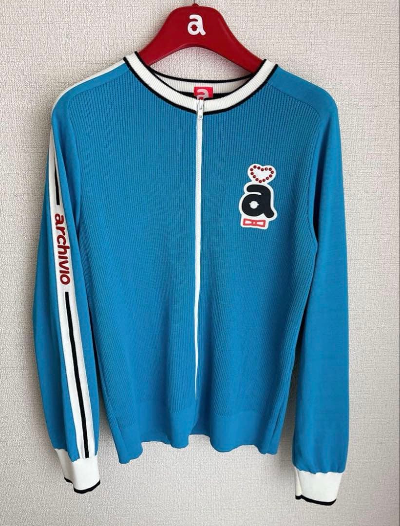 archivio 青 ジップアップ 38