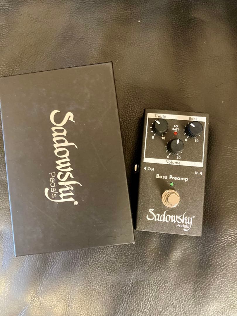 ベース Sadowsky Bass Preamp SBP-2