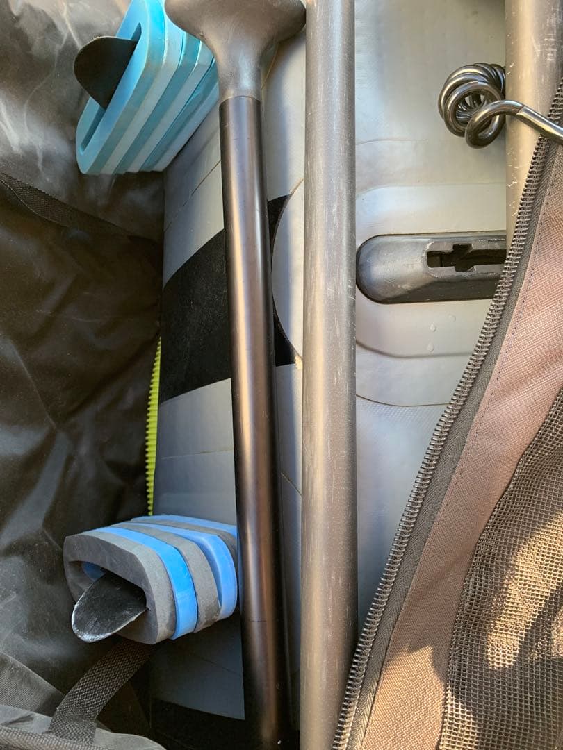 Peaksfiveサップボード　グレー パドル・バッグ付き　ポンプ付属なし