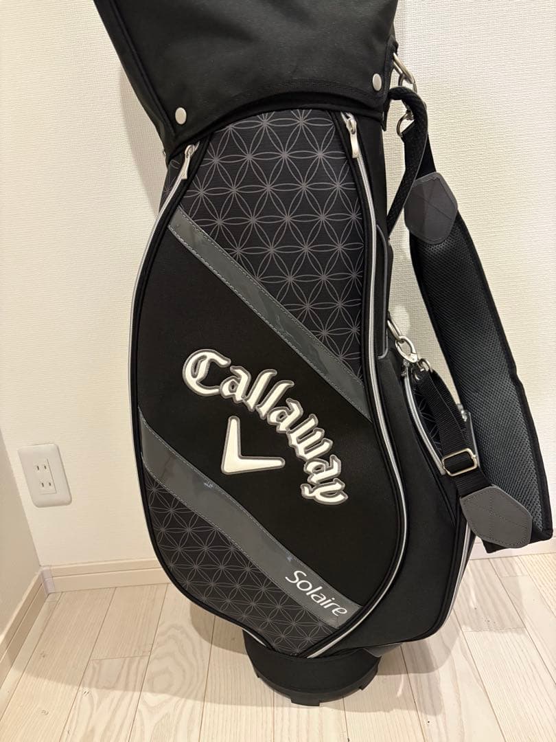 超美品大人気キャロウェイ　現行モデル　ソレイユ/ソレイル　キャディバッグのみ　黒