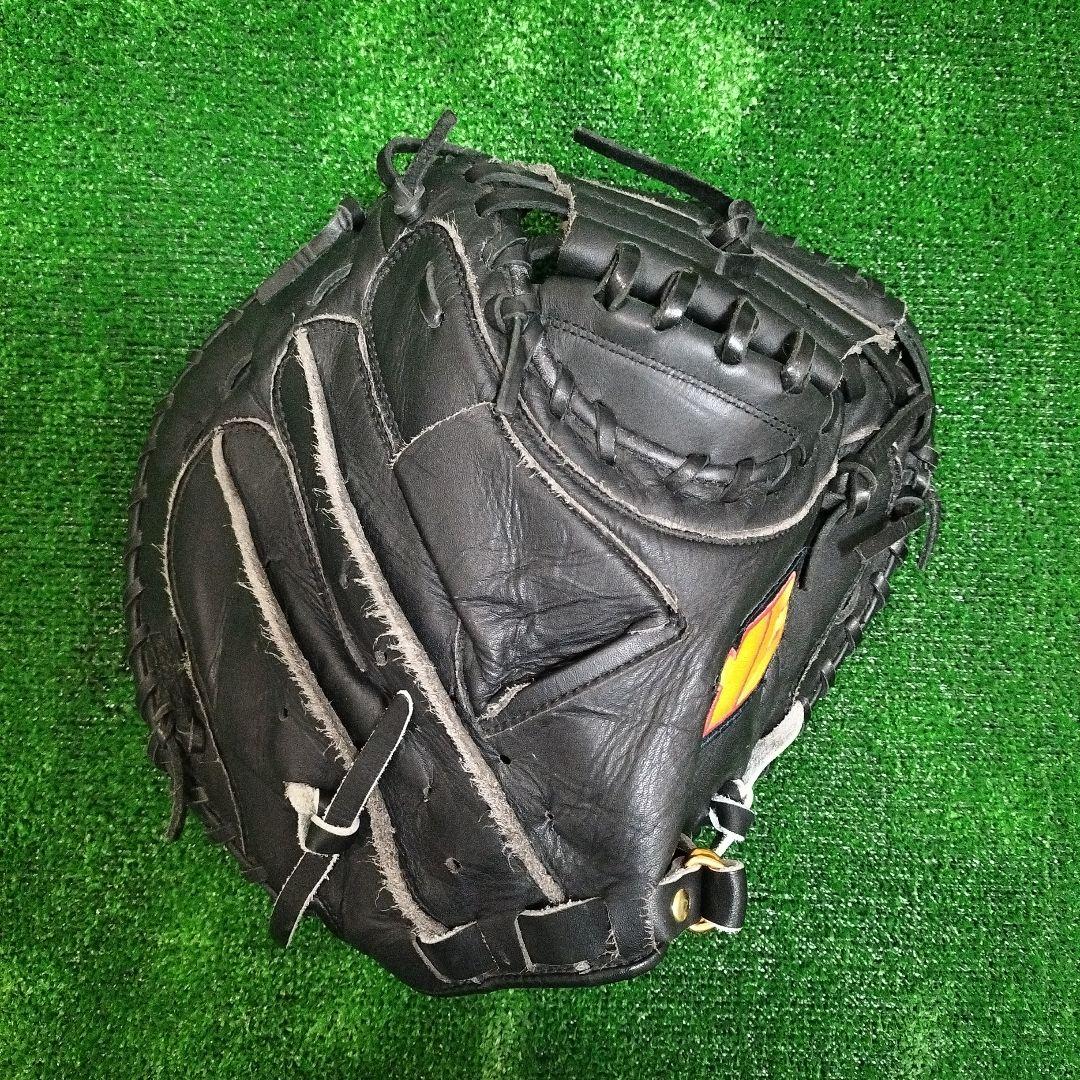ヤードバーズ　ブラック レザー キャッチャーミット 一般用