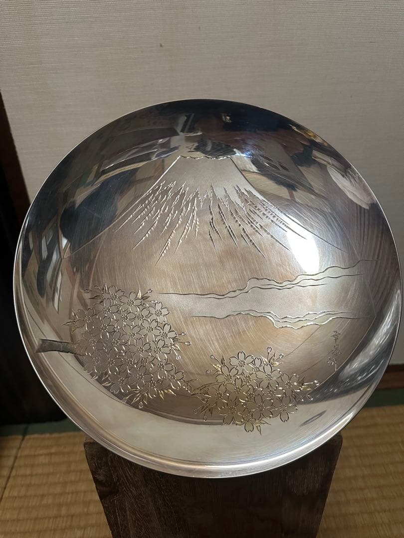 最終値下げ‼️‼️巨大純銀盃
