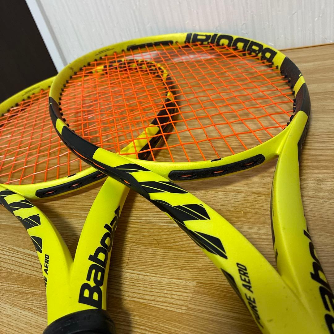 Babolat Pure Aero テニスラケット 2本セット