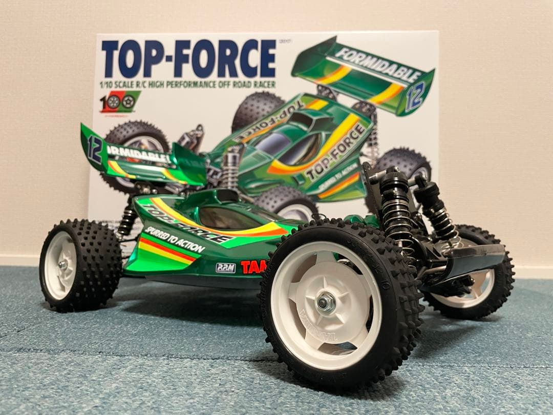 トップフォース(2017) フルベアリング ＋ アルミモーターベース 換装済み