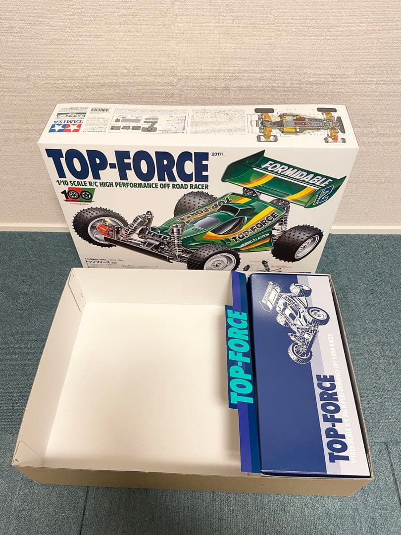 トップフォース(2017) フルベアリング ＋ アルミモーターベース 換装済み
