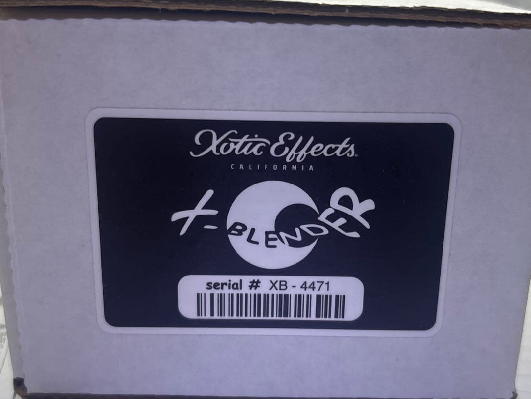 ギター xotic x-blender