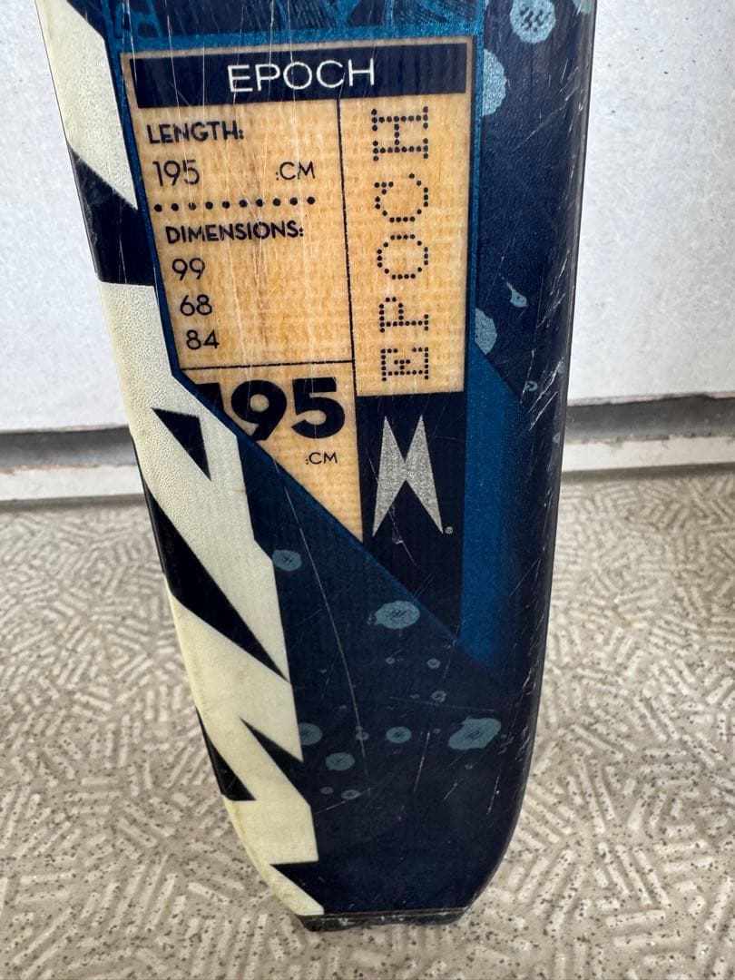 Madshus Epoch スキー 195cm ビンディング付き