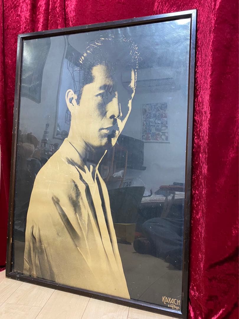 矢沢永吉　カバチ　当時物　激レア　特注パネル付き