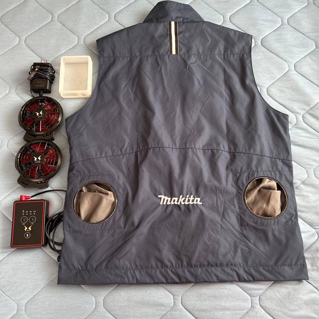 Makita ファン付きベスト ネイビー