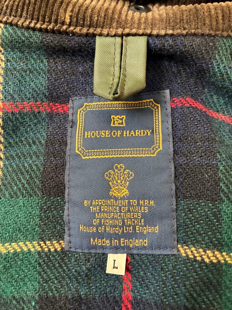 ハウスオブハーディー　オイルジャケット