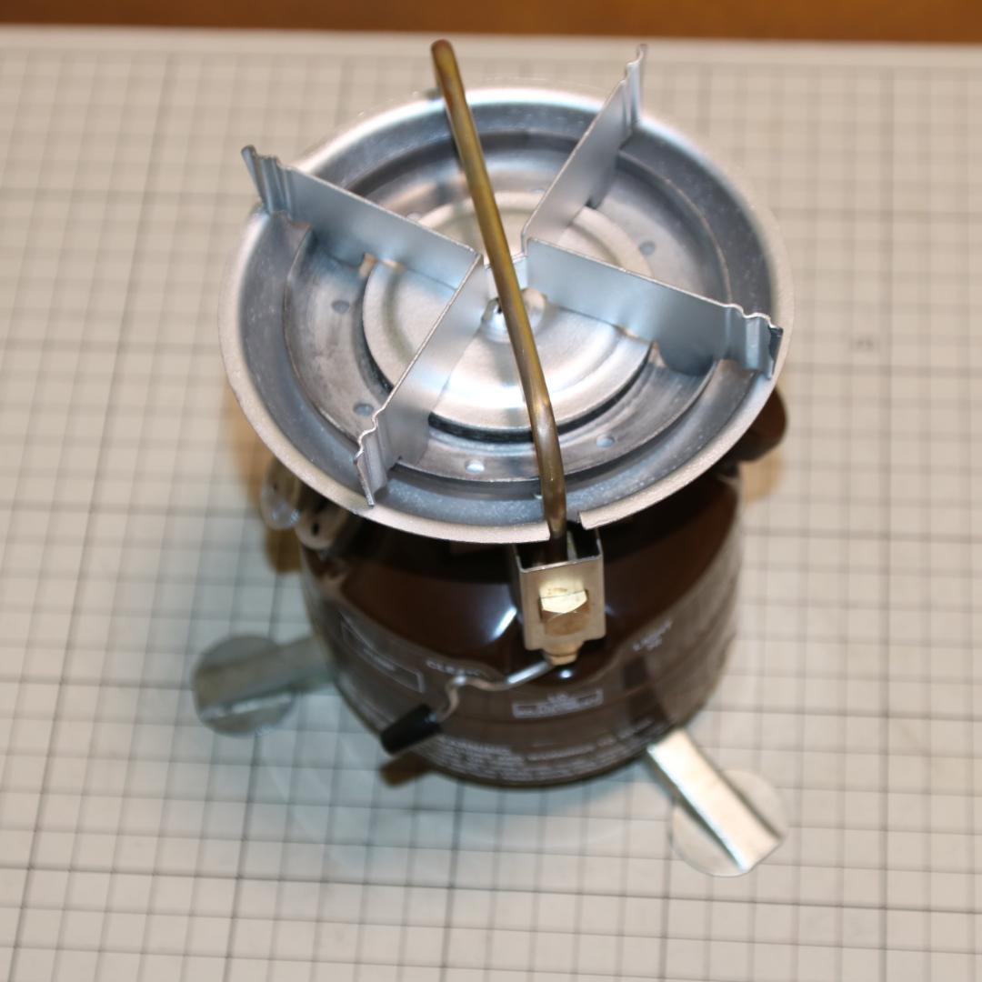 超美品　希少　ヴィンテージ　コールマン 400 茶ピーク１　No.37