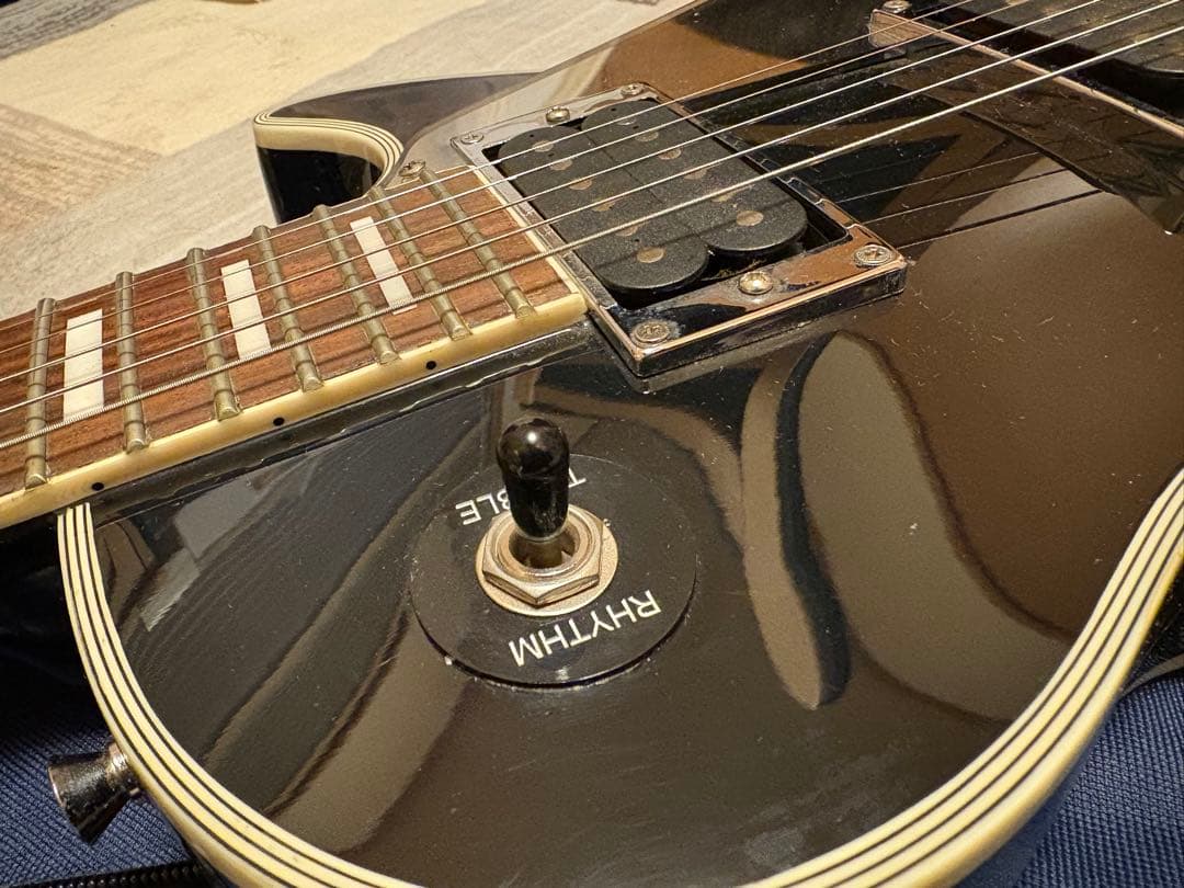 Photo genic エレキギター ブラック バッグつき