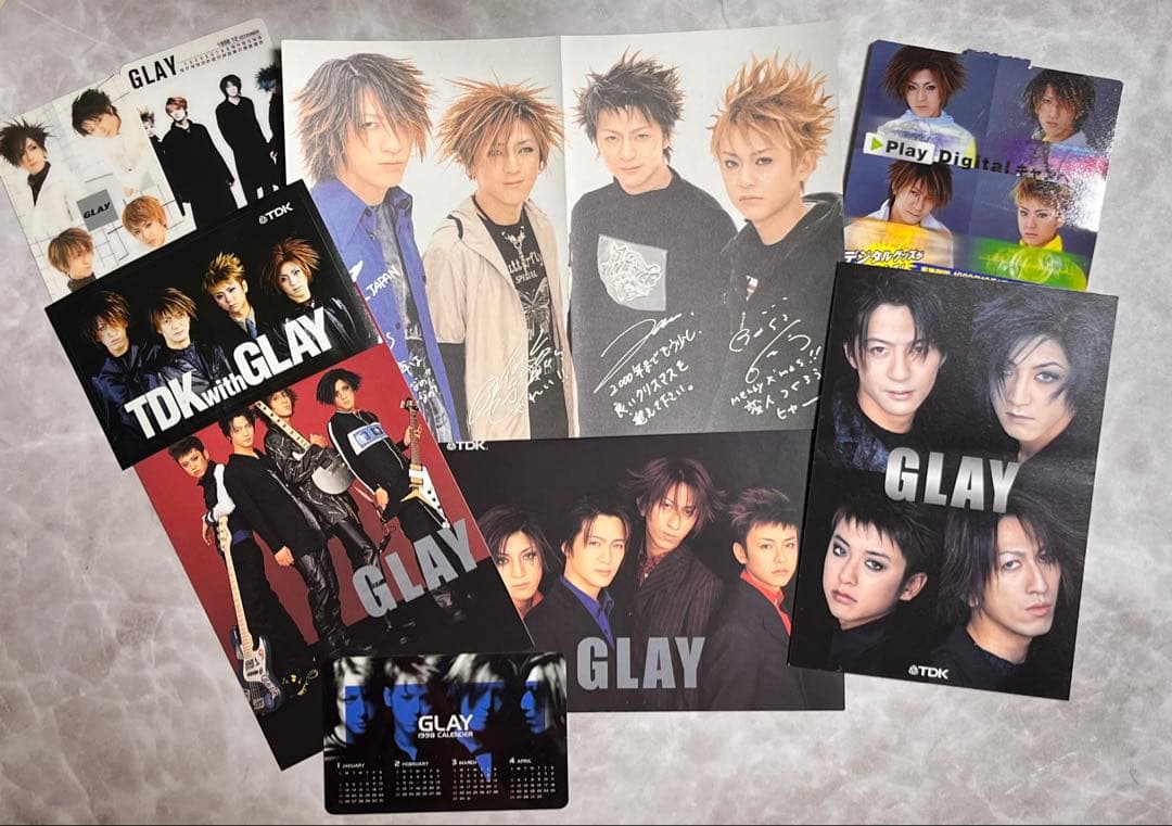 激レア！GLAY 販促品など