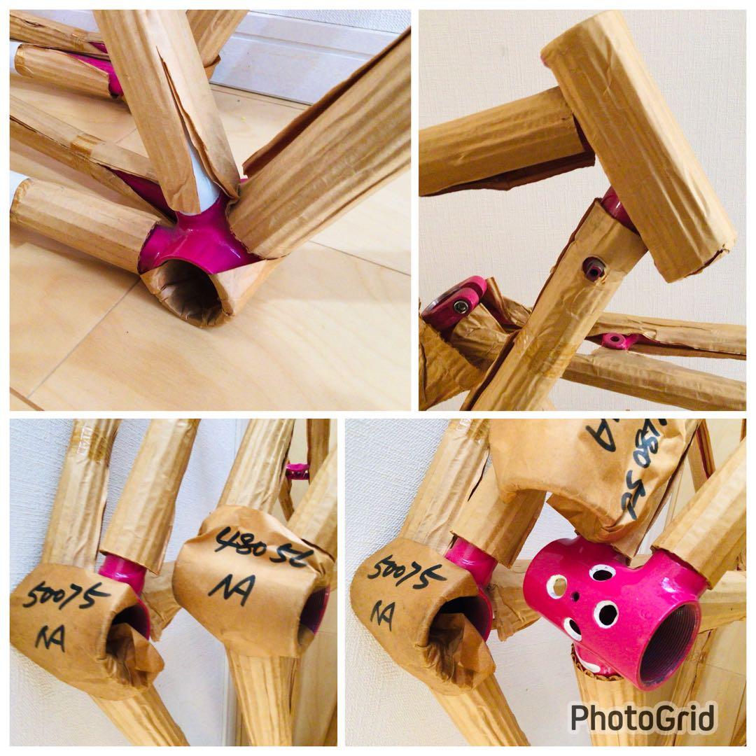 NAKAGAWA Prominence ピンク 50 デッドストック・クロモリ