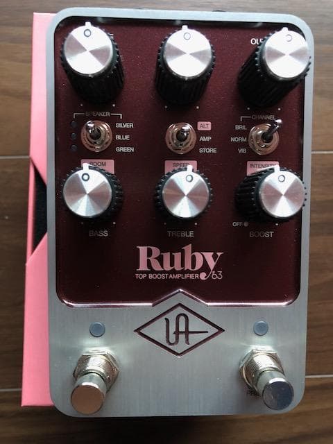 ギター Universal Audio UAFX Ruby/63 Amplifier