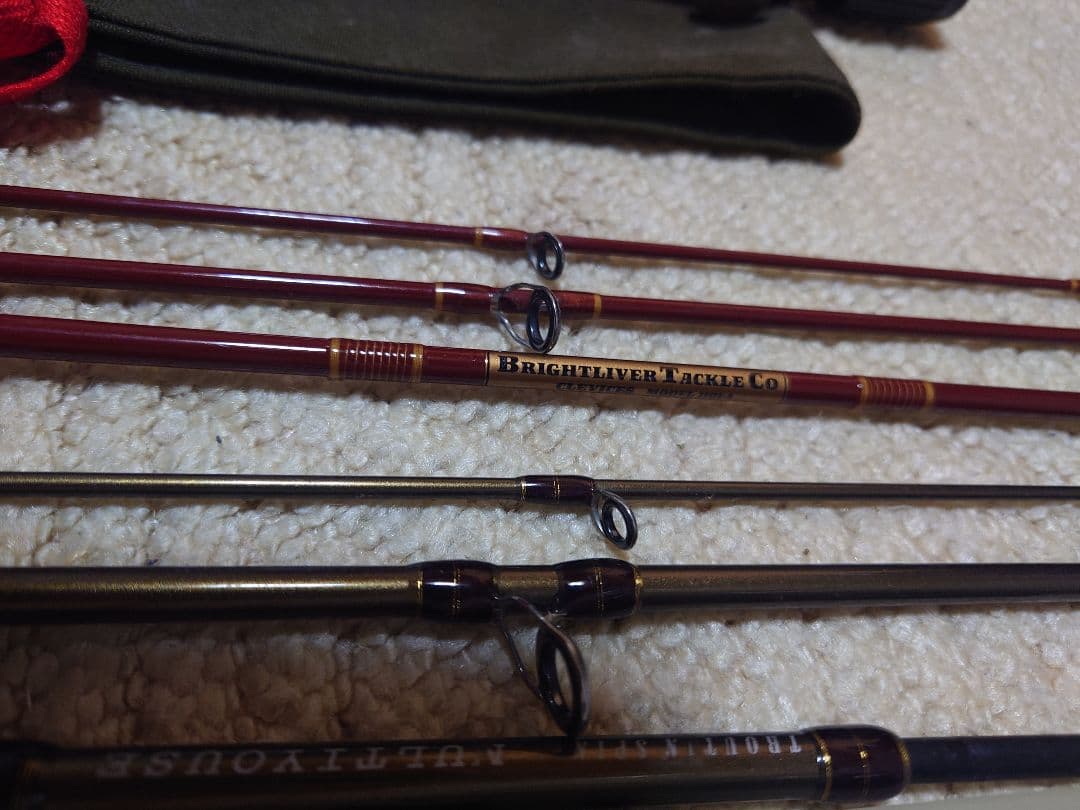ブライトリバー クレビス スミストラウトロッドセット