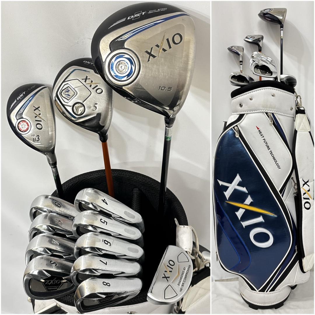 メンズ右利き初心者用　ゼクシオ　2＆8＆9代目　ゴルフクラブセット　W-2557