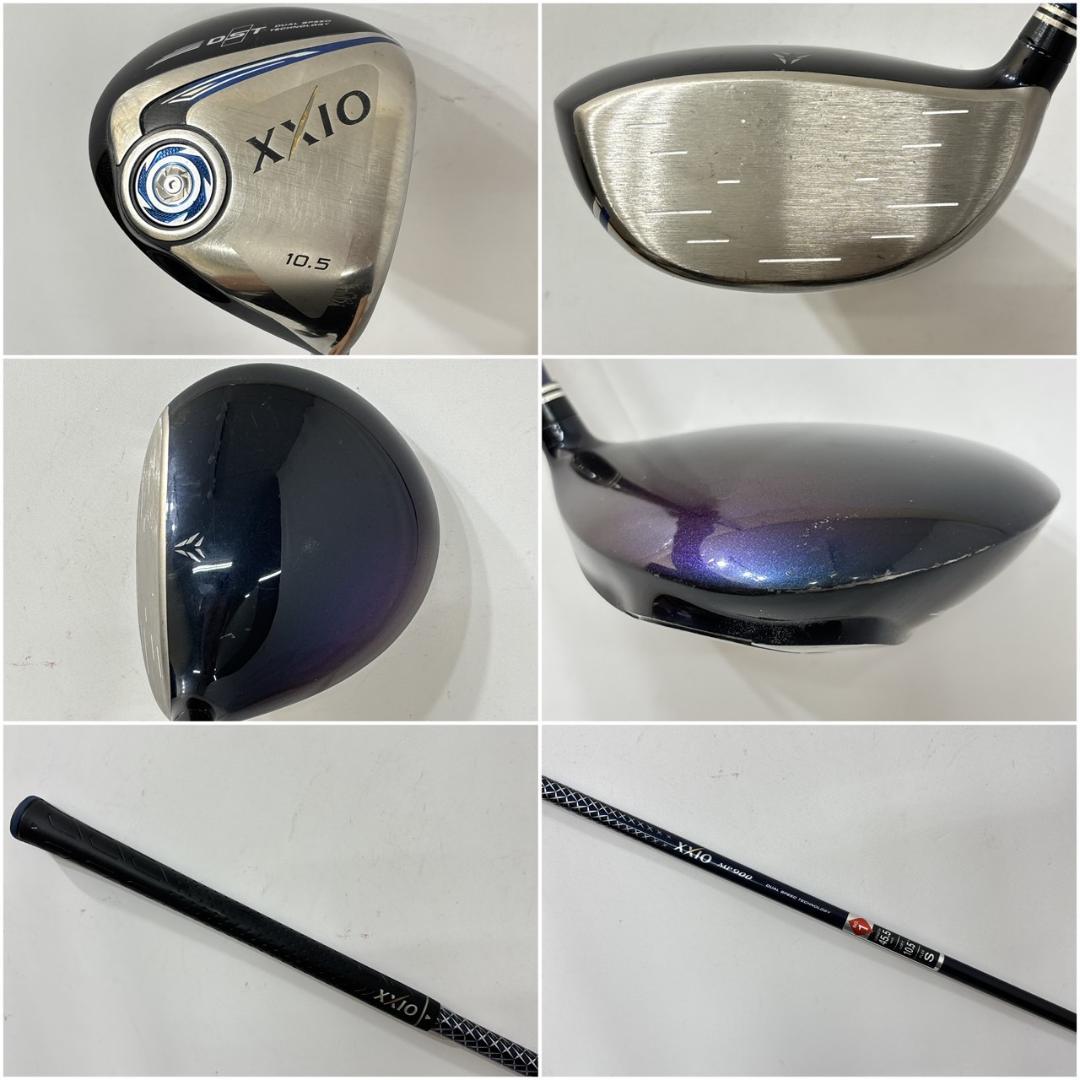 メンズ右利き初心者用　ゼクシオ　2＆8＆9代目　ゴルフクラブセット　W-2557