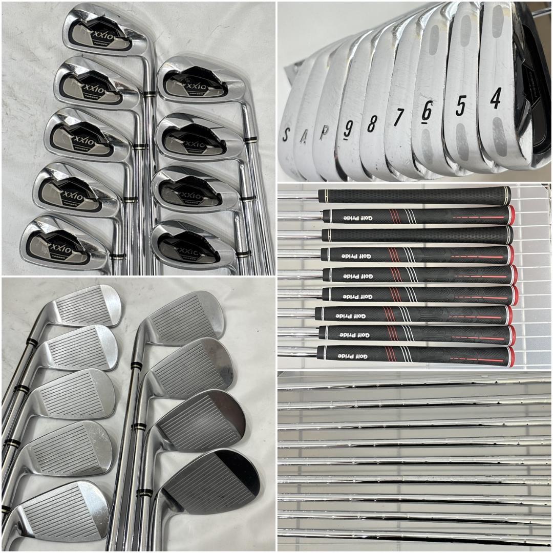 メンズ右利き初心者用　ゼクシオ　2＆8＆9代目　ゴルフクラブセット　W-2557