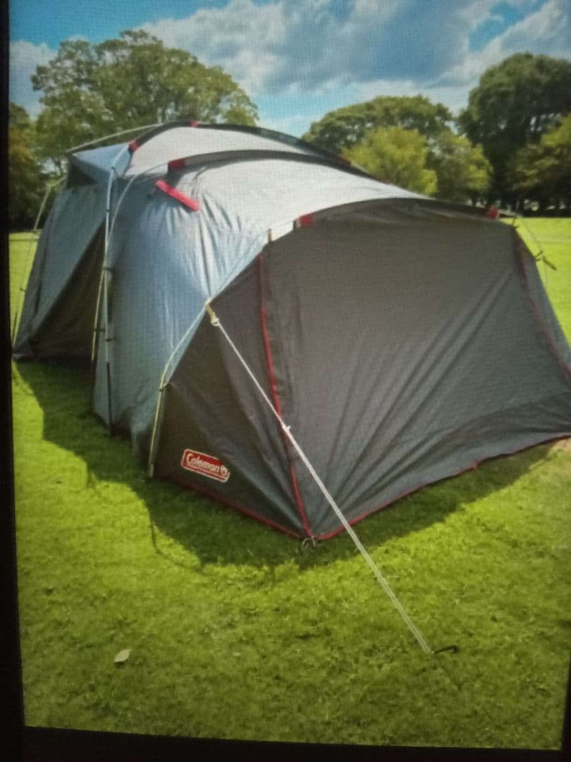 Coleman　タフスクリーン2ルーム　グレー色　ファミリーにオススメです