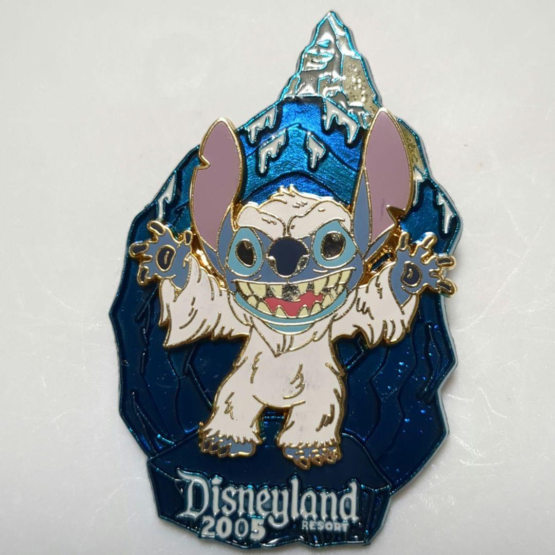 2005年 海外 ディズニー アトラクション ピンバッジ スティッチ 仮装