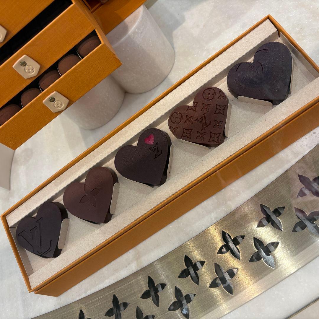 ルイヴィトン チョコ 限定 バレンタイン チョコレート ハート Hearts