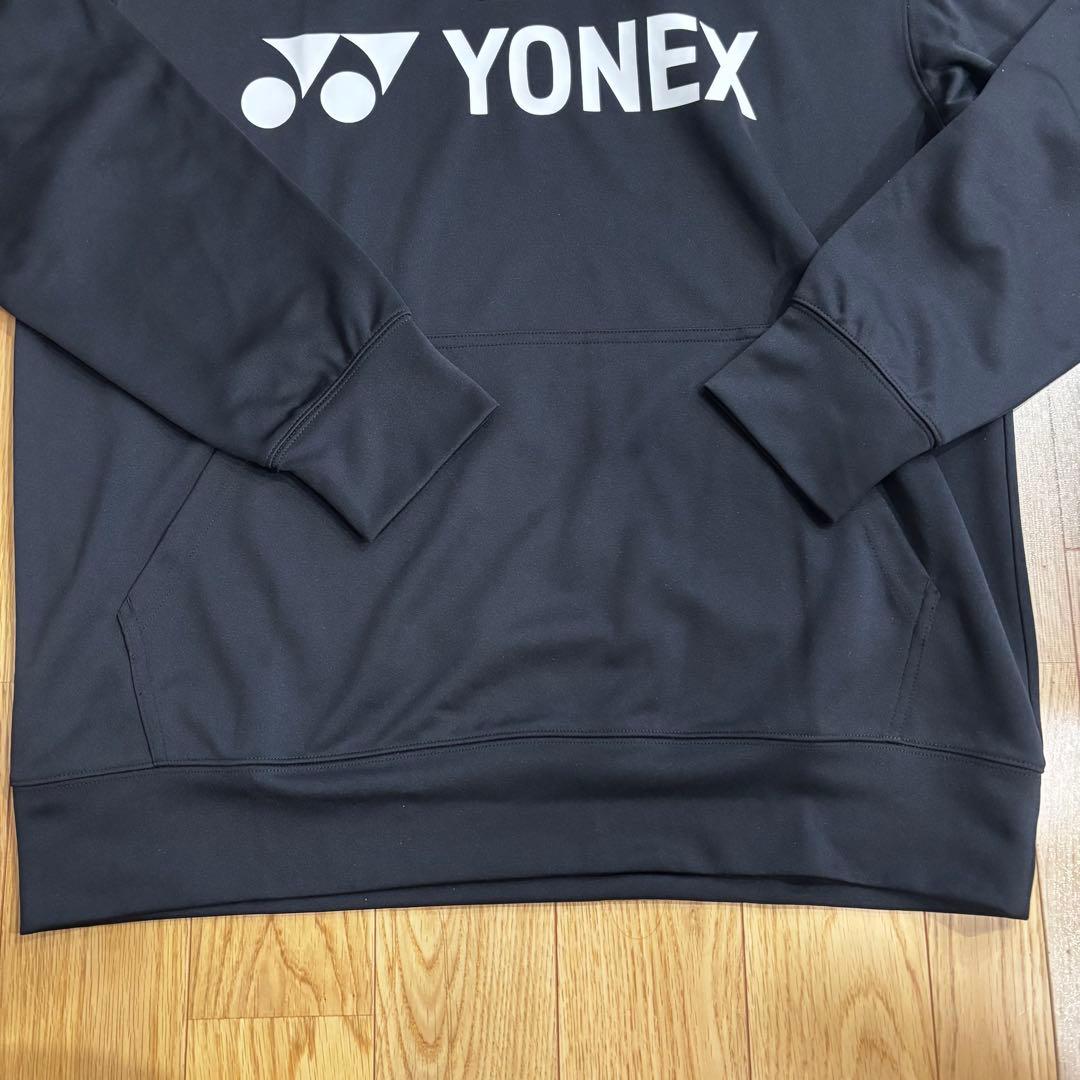 ［新品］YONEX フード付きパーカー L ブラック