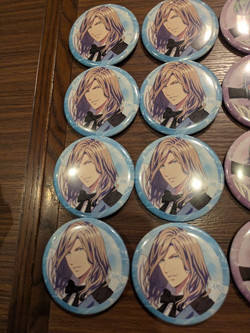 うたプリ magazineフォト 缶バッジ 藍 カミュ 嶺二 バラ売り可能◎