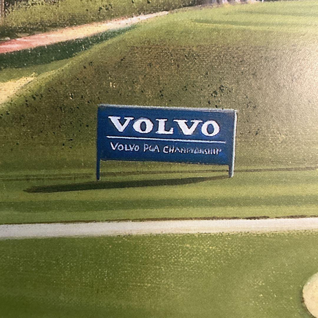 絵画 限定複製画 ゴルフ グレエムバクスター イギリス ウェントワース ボルボ