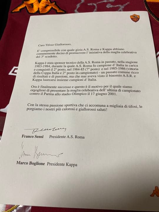 中田英寿 ASローマ 直筆サイン スクデット