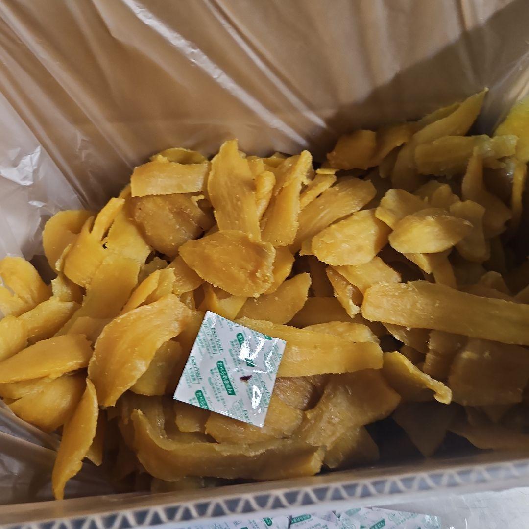 茨城県産　紅はるか　ほしいも切り落としせっこう10キロ箱込み規格なし