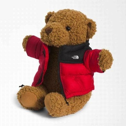 ザ ノースフェイス TNF ヌプシベア ぬいぐるみ 赤 レッド