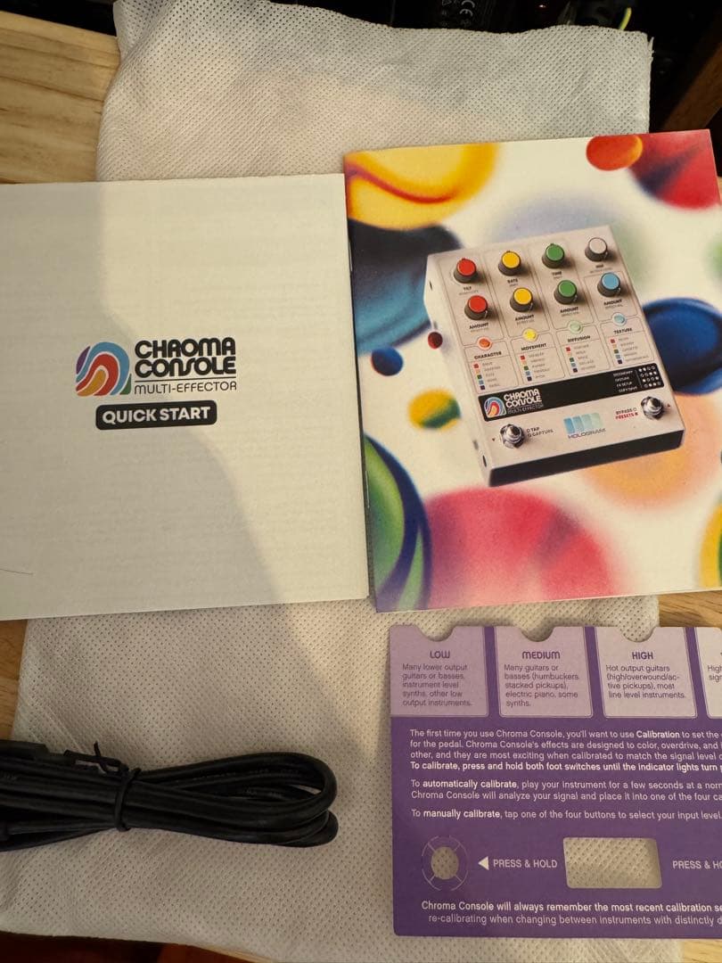 Hologram CHROMA CONSOLE 美品　エフェクター