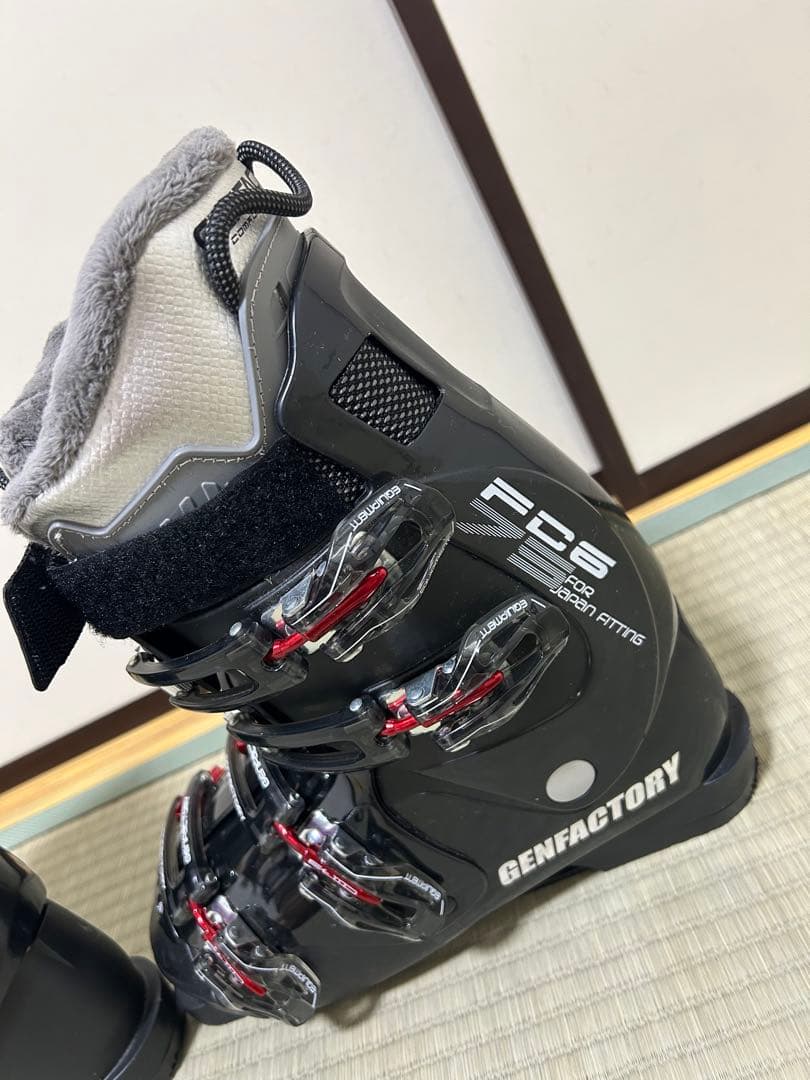 GENFACTORY スキー用ブーツ ブラック　26-26.5cm