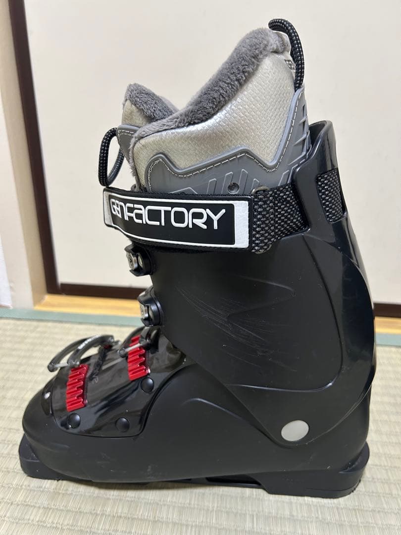 GENFACTORY スキー用ブーツ ブラック　26-26.5cm