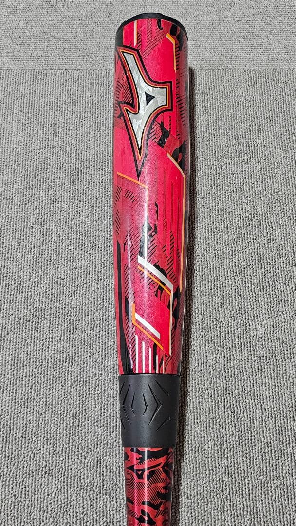 Mizuno Magna Impact 軟式バット 赤 84㎝ バットケース付き