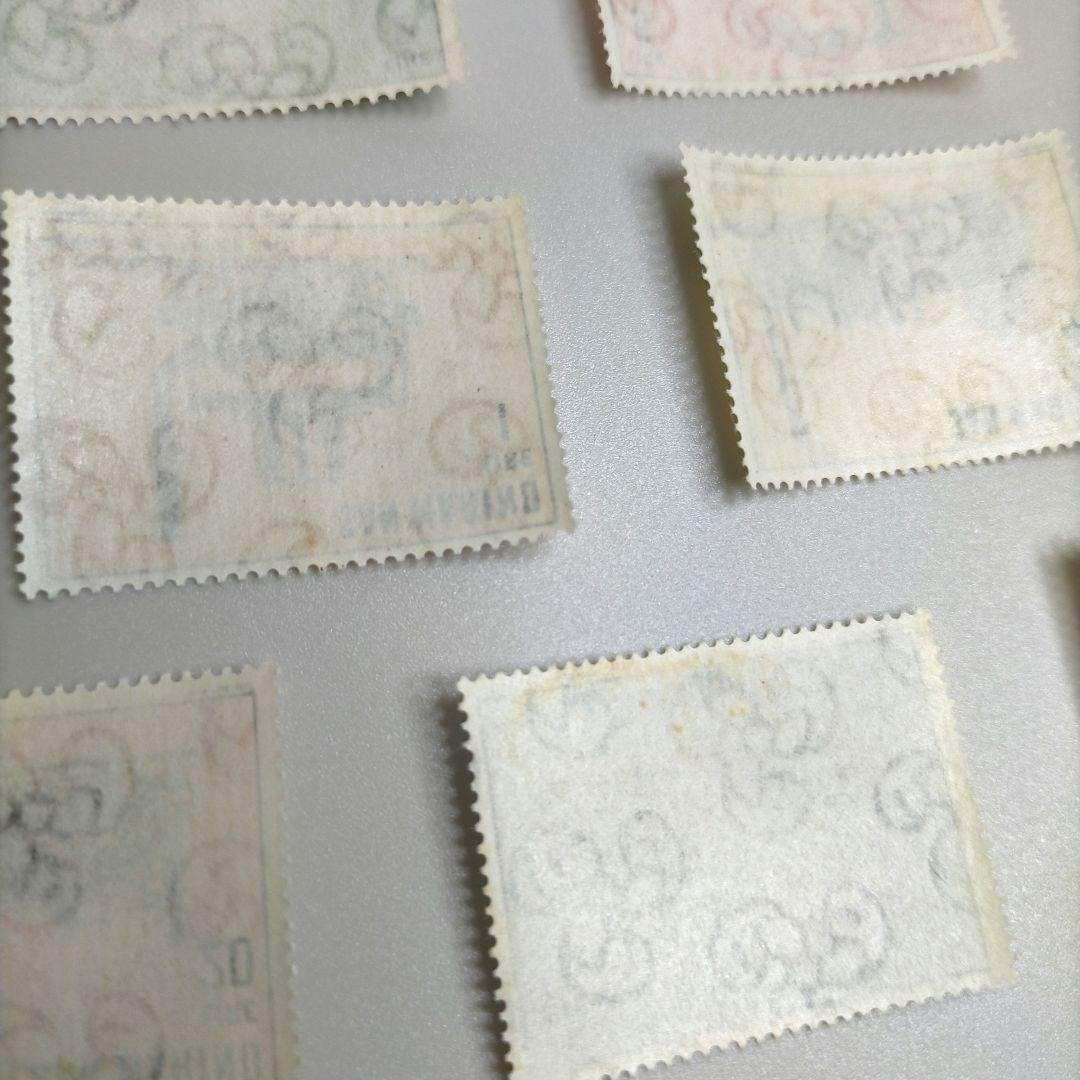 2068 外国切手 サンマリノ 機関車 シリーズ 10種 未使用