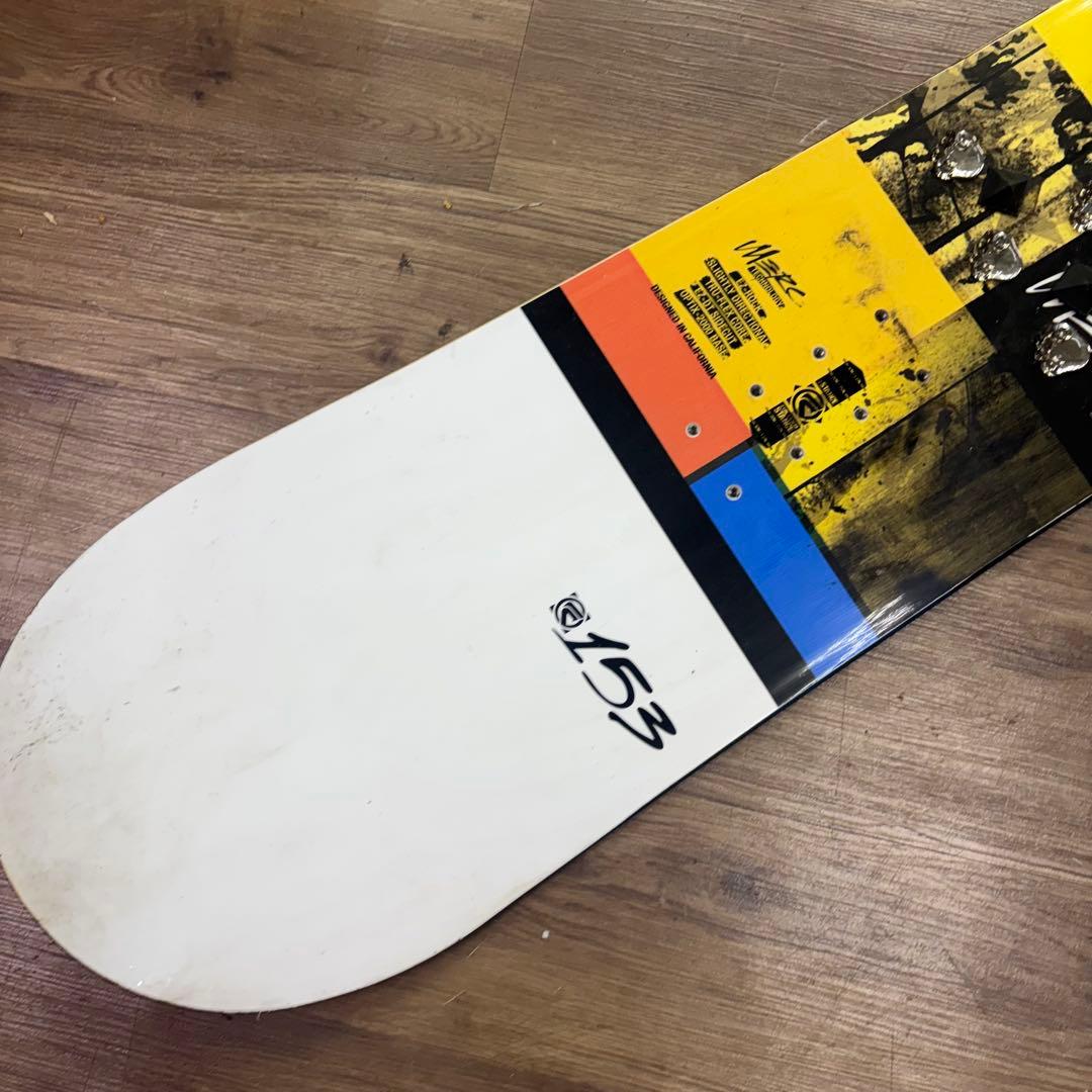 フロー マーキュリー 153cm スノーボード 板 グラトリ オールラウンド